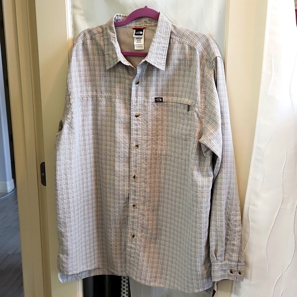 The North Face Plaid Button Down Shirt